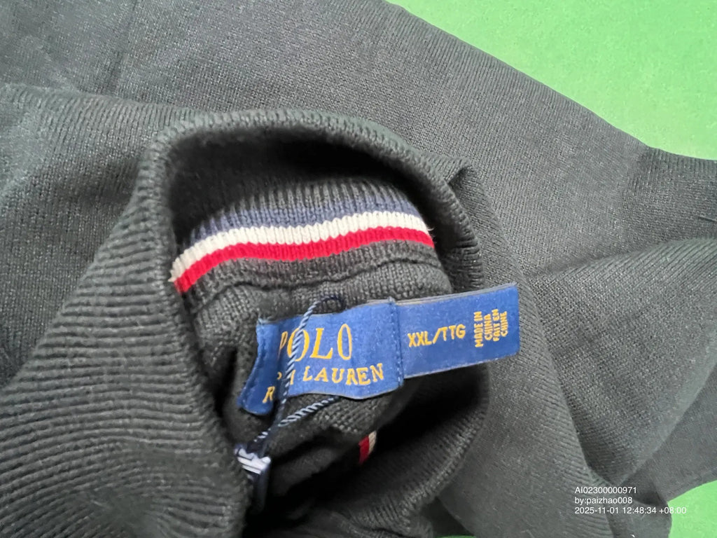 Polo Quarterzip Sweater