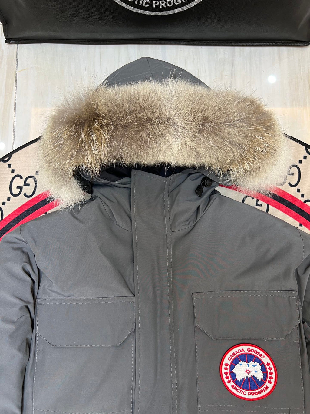 Fur-Trim Insulated Winter Parka
