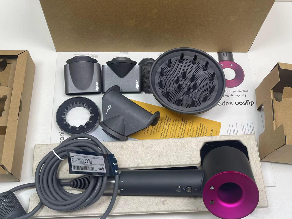 Dyson Supersonic HD08 hair dryer kit with styling attachments