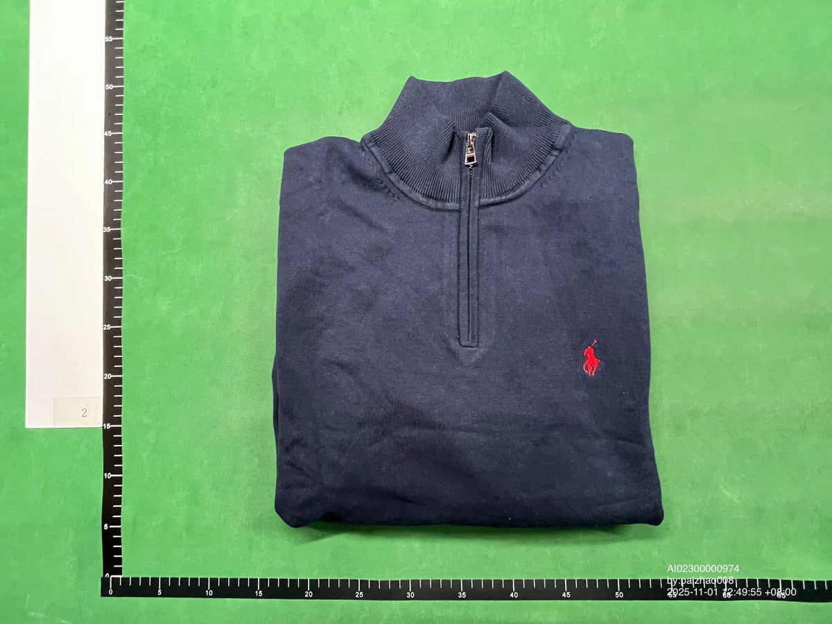 Polo Quarterzip Sweater