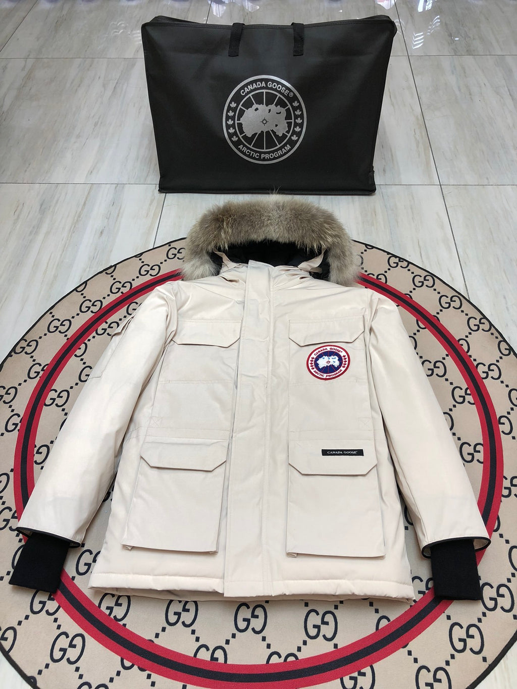 Fur-Trim Insulated Winter Parka