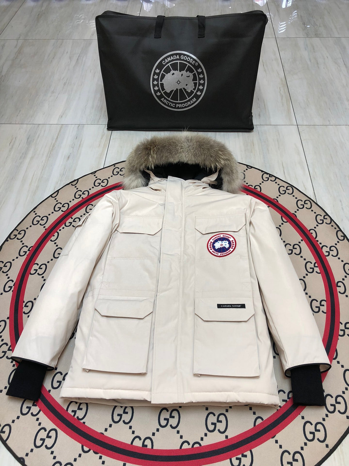 Fur-Trim Insulated Winter Parka