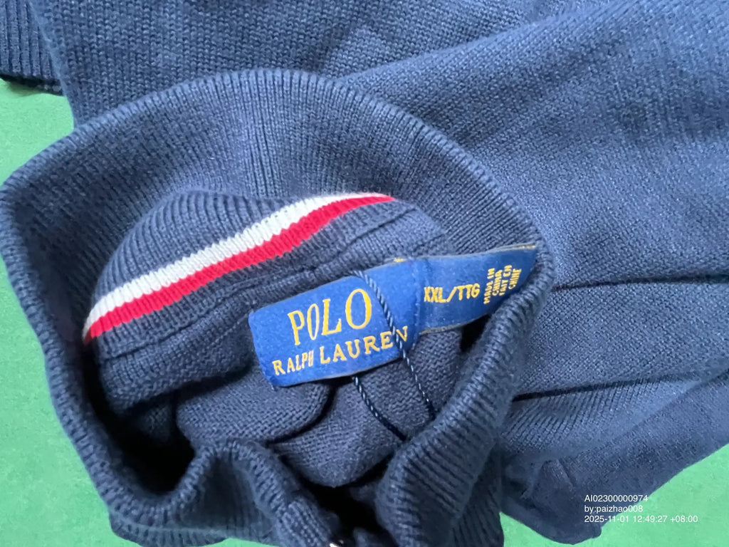 Polo Quarterzip Sweater