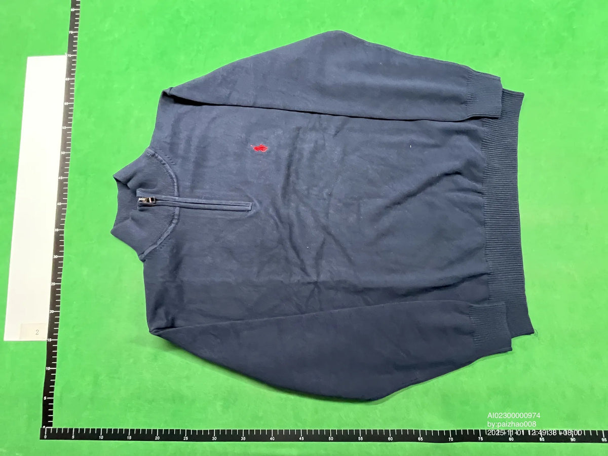 Polo Quarterzip Sweater