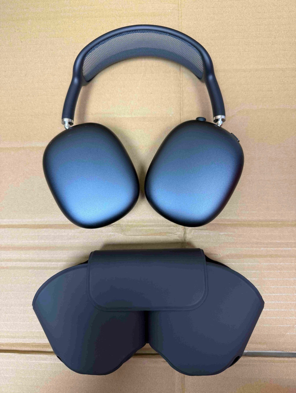 Close-up detail of the inside of AirPods Max ear cup