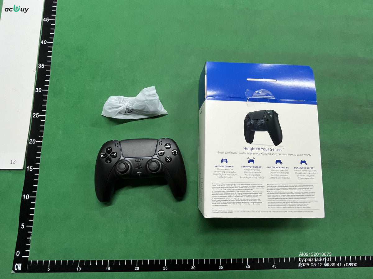 Black and white boxed PS5 DualSense wireless controllers