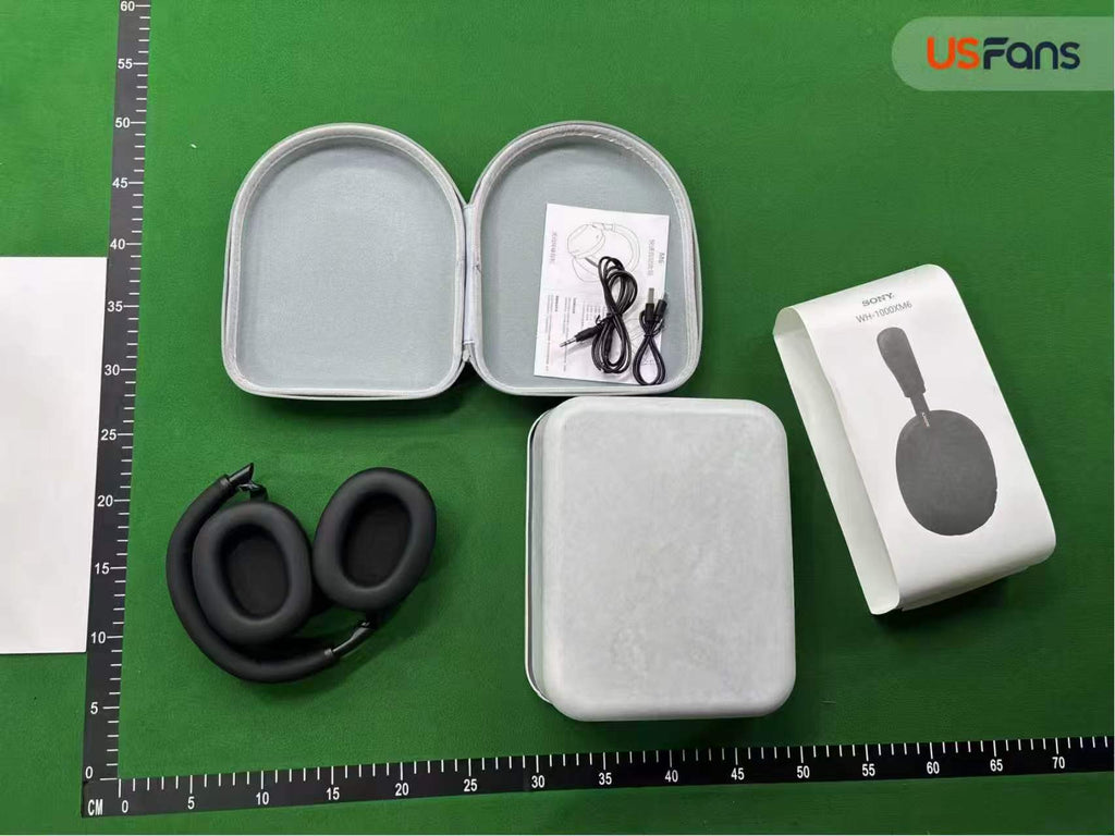 Rear packaging for Sony WH-1000XM6 headphones