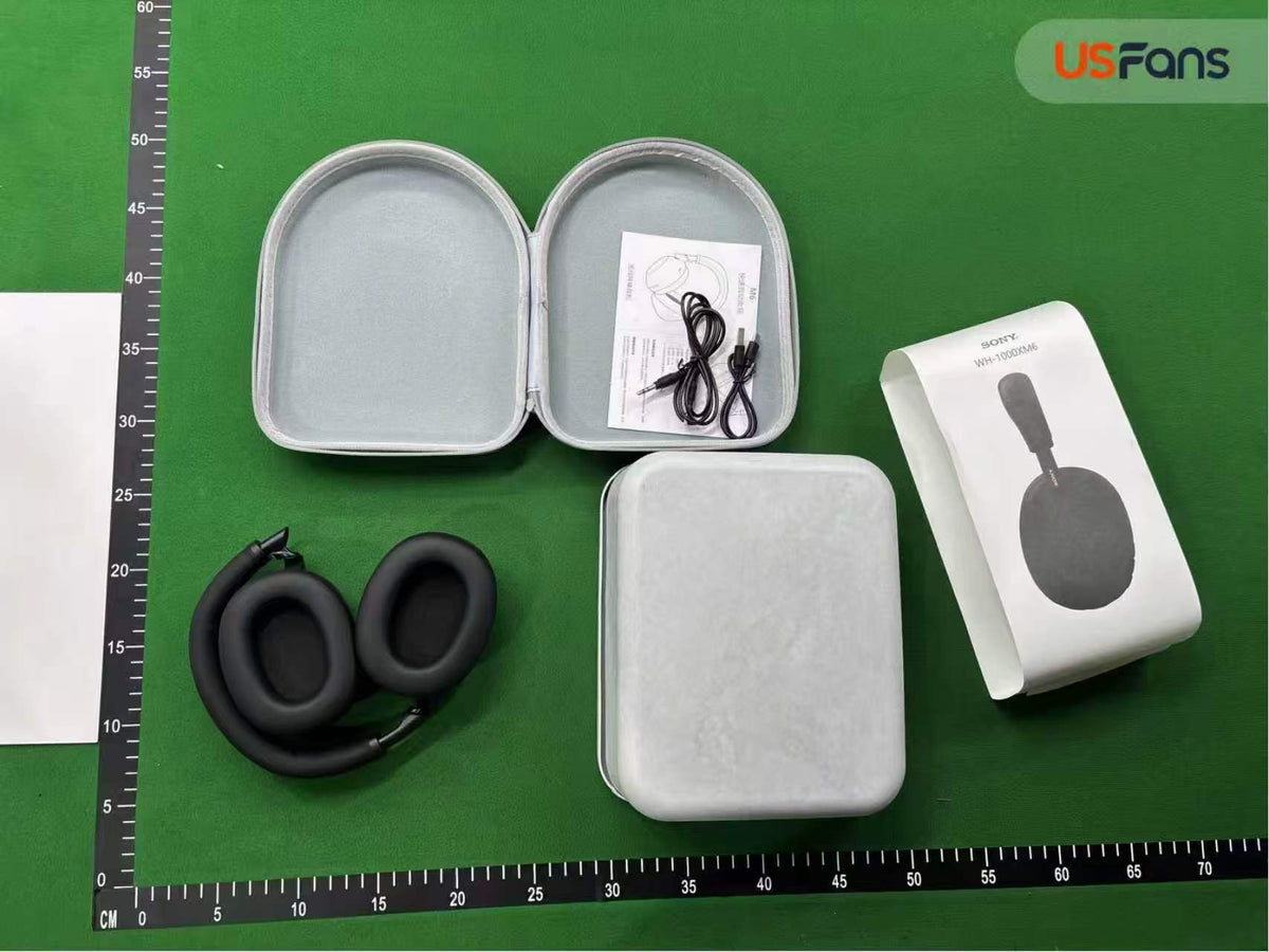 Rear packaging for Sony WH-1000XM6 headphones