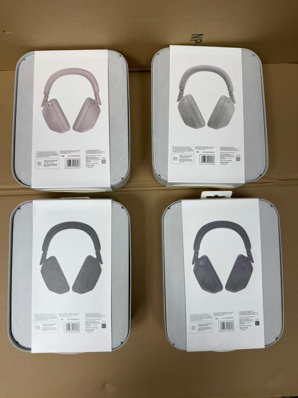 Black Sony WH-1000XM6 headphones and packaging