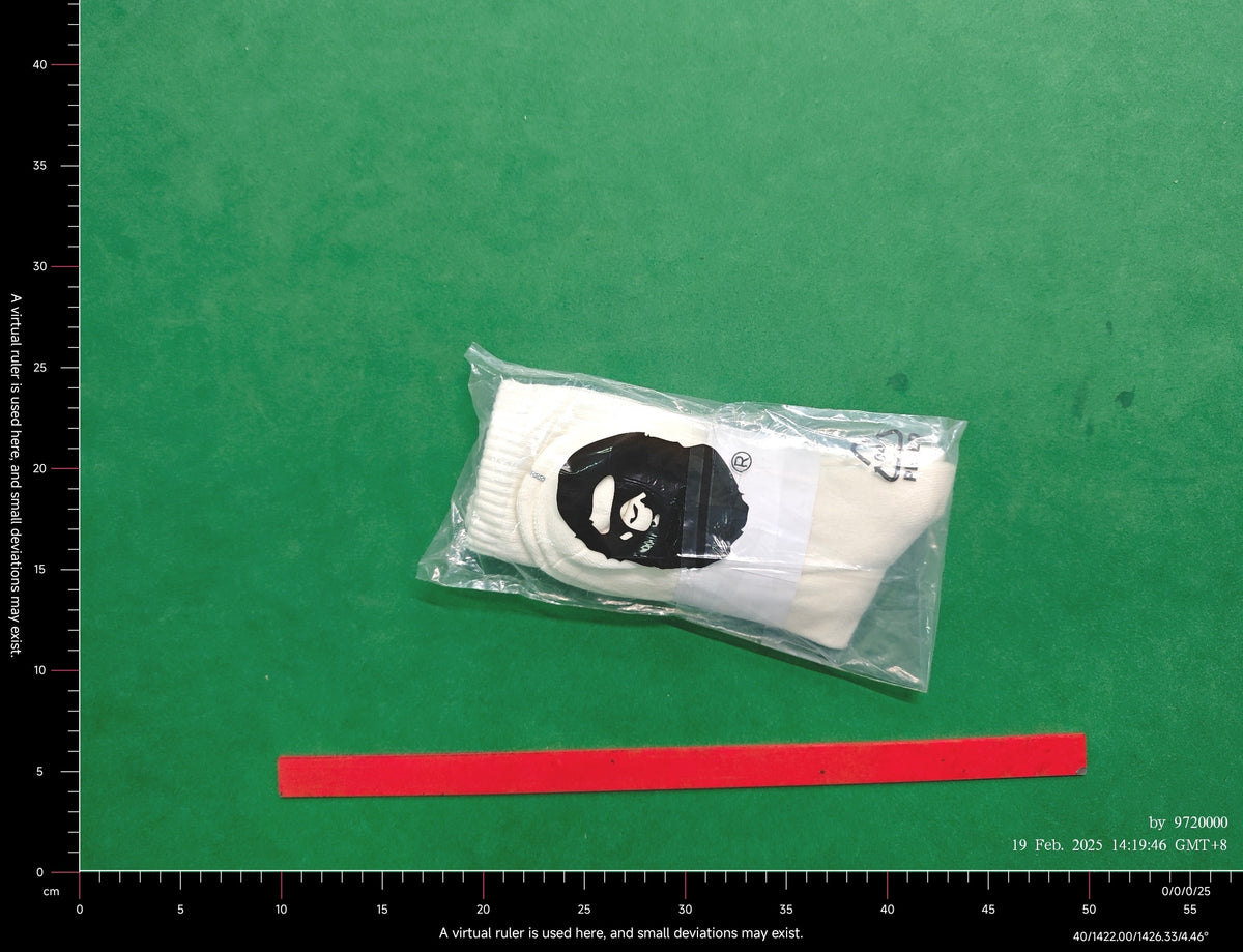 BAPE sock color variants group photo