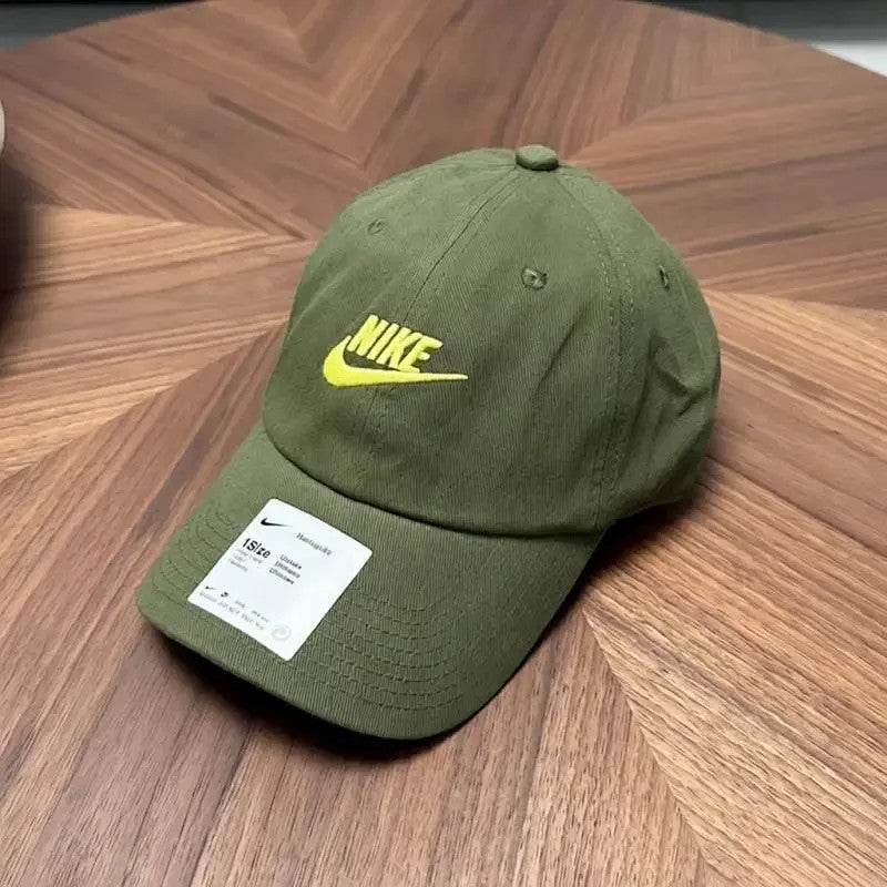 Nike Heritage86 Cap olive green detail