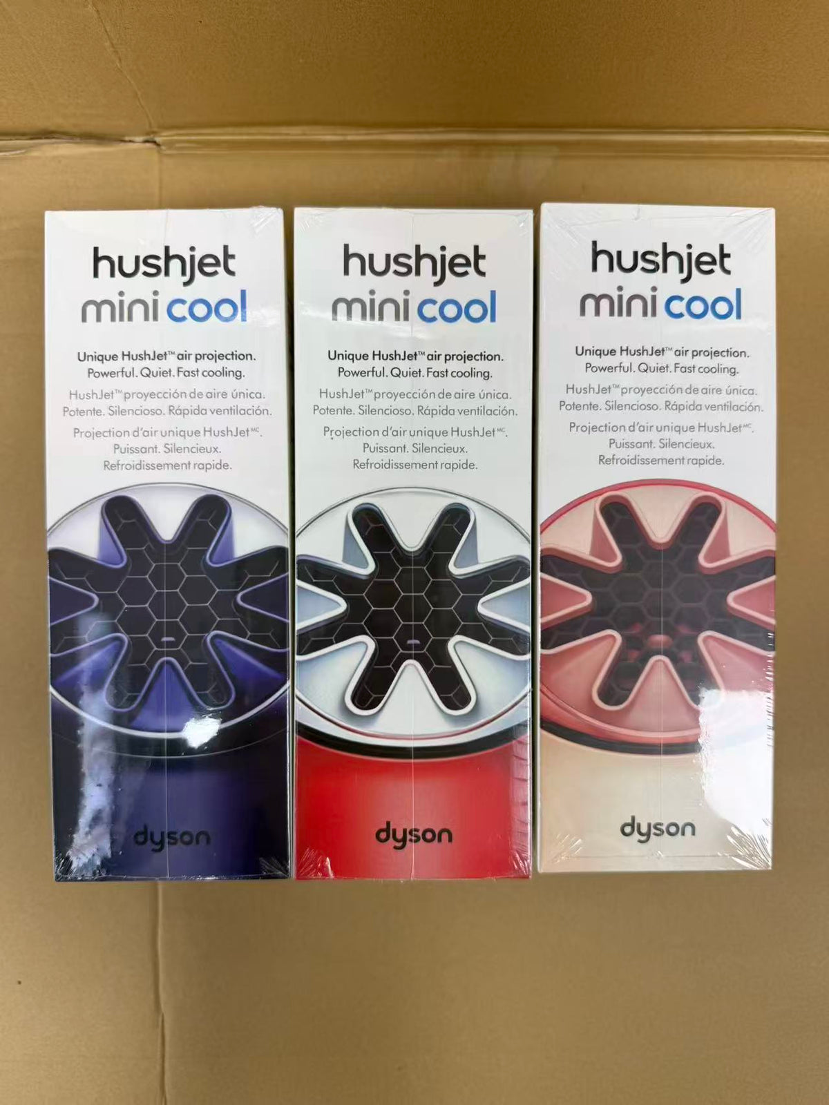 White Dyson HushJet Mini Cool