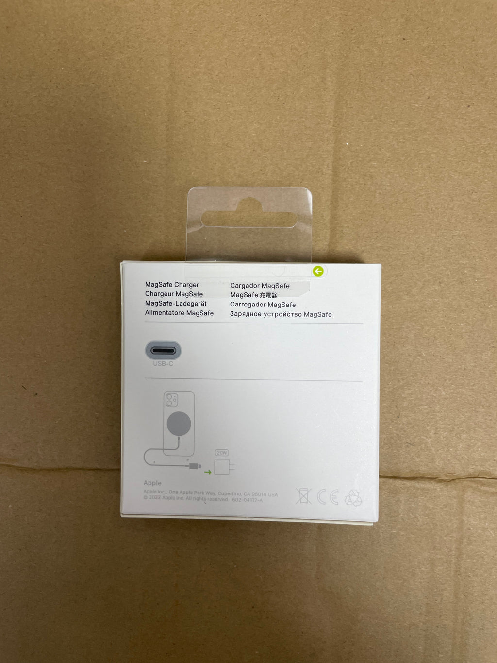 Apple charging accessories with packaging