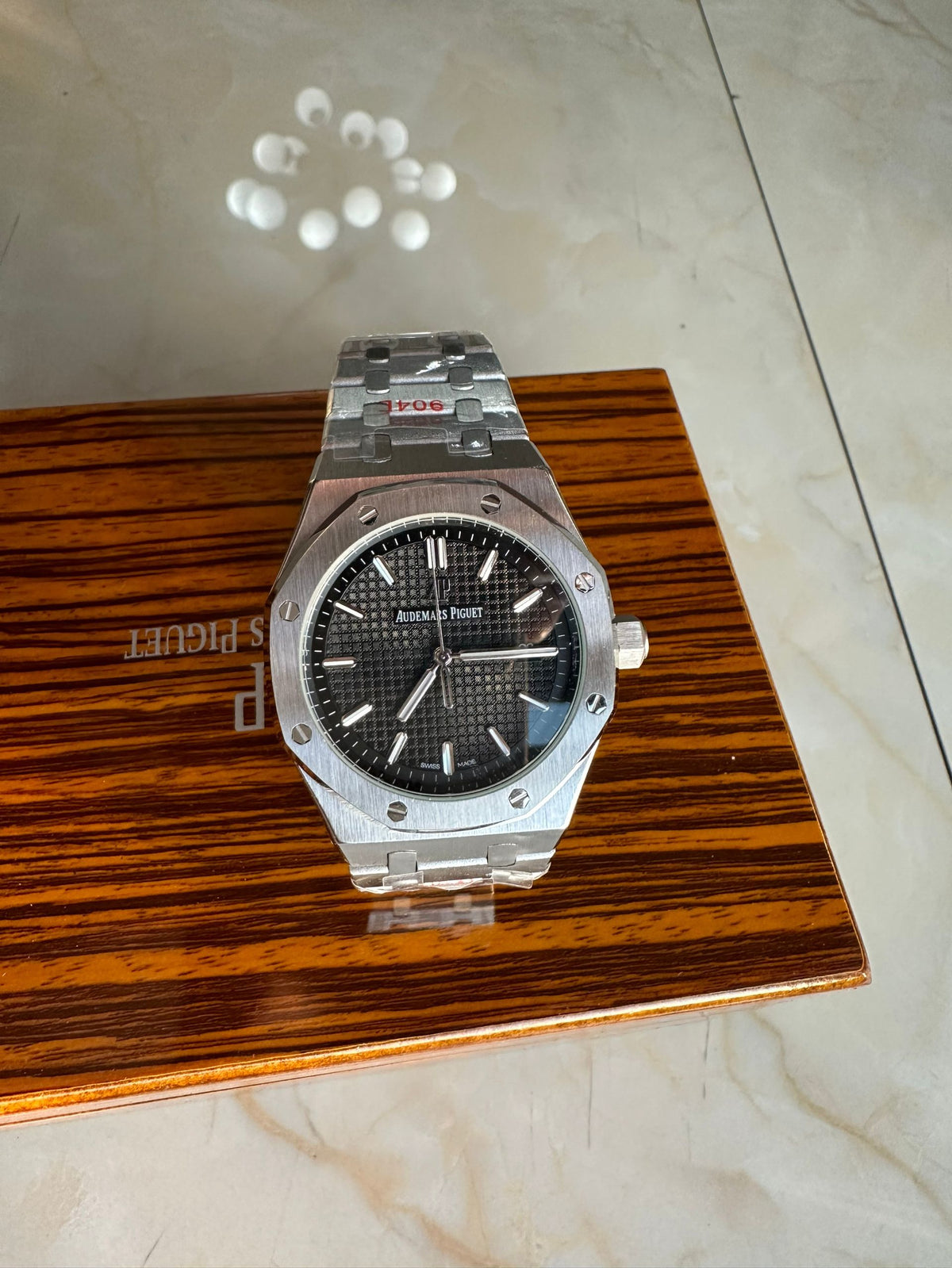Audemars Piguet watches, boxes, and packaging