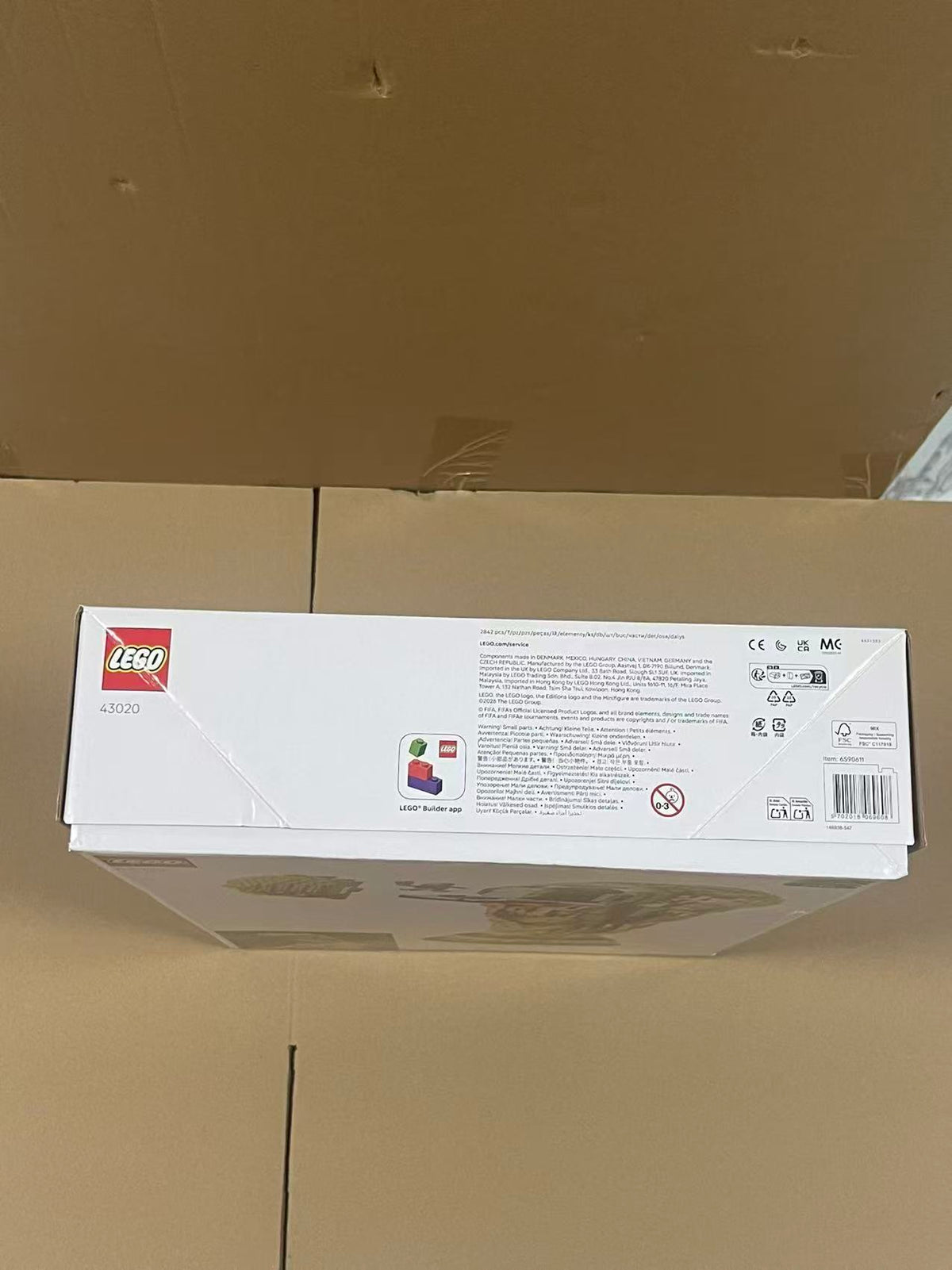 LEGO Technic Mercedes-AMG F1 W14 E Performance set and packaging