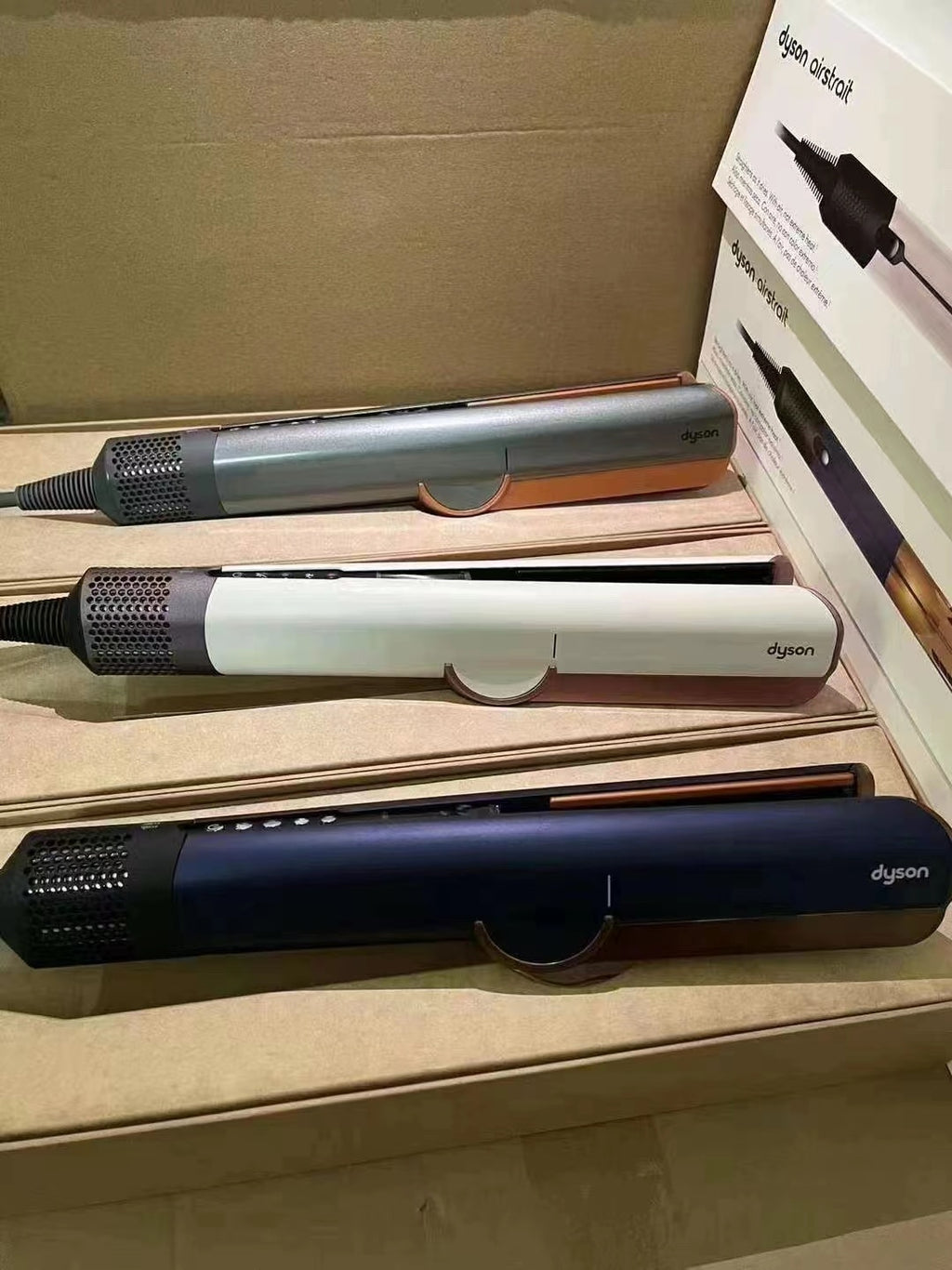 Airglide Pro Hair Styler in navy blue