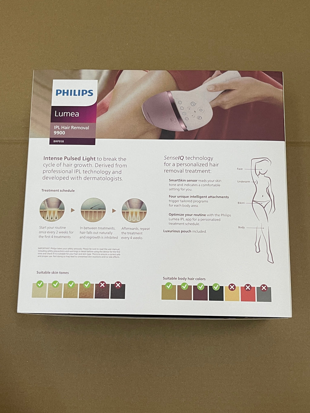 Lumina Glow IPL Hair Removal Device