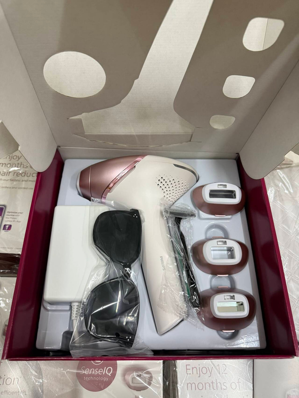 Lumina Glow IPL device side view