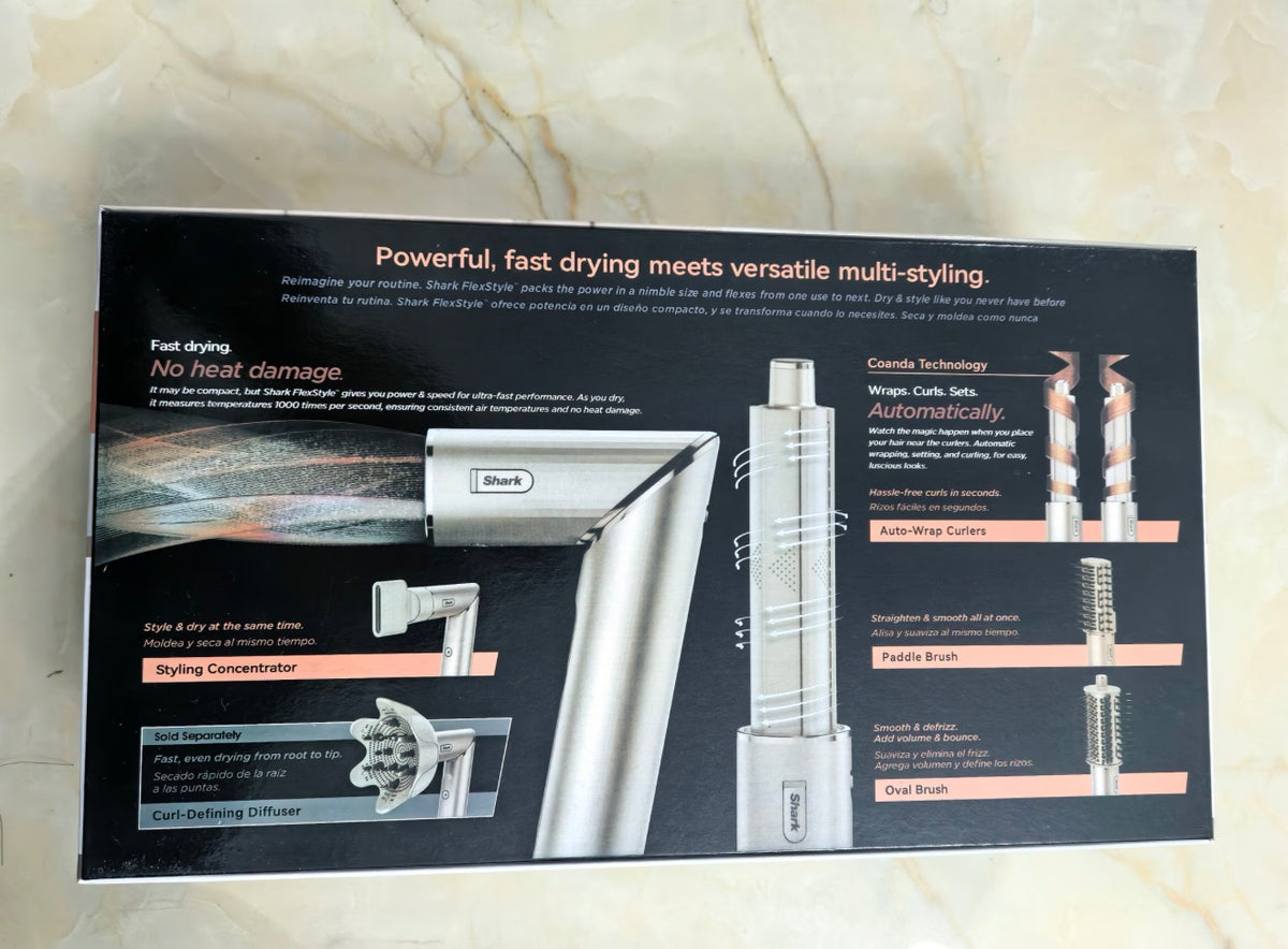 FlexStyle Air Styling System box side