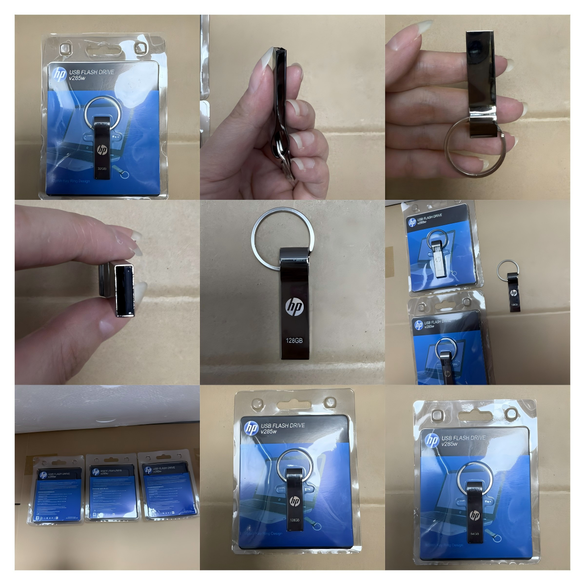 HP OTG 3.0 connection kit packaging and connector views