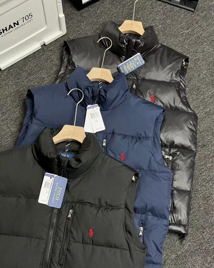 Winter Zip-Up Puffer Vest