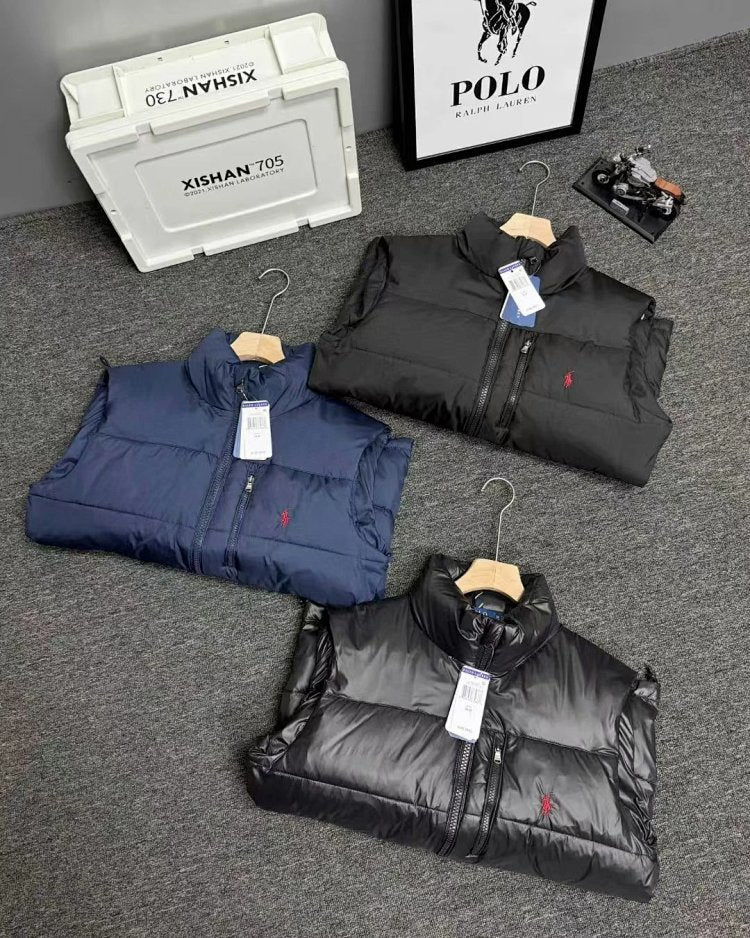 Winter Zip-Up Puffer Vest