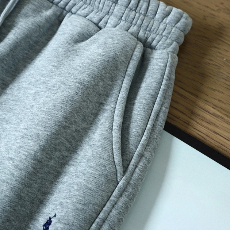 Drawstring Cuffed Jogger Sweatpants