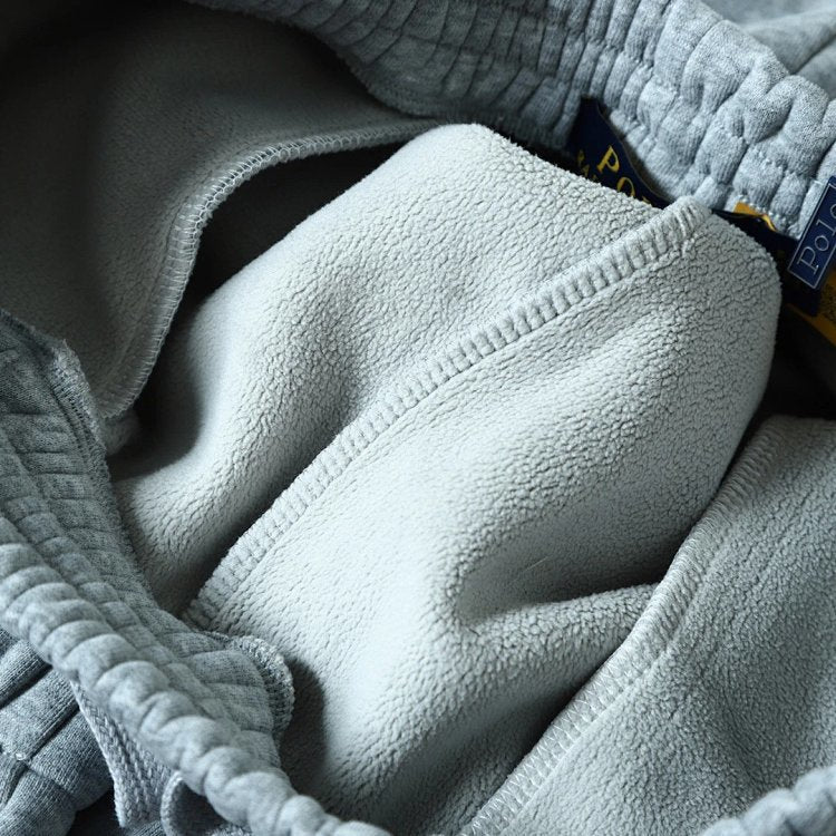 Drawstring Cuffed Jogger Sweatpants