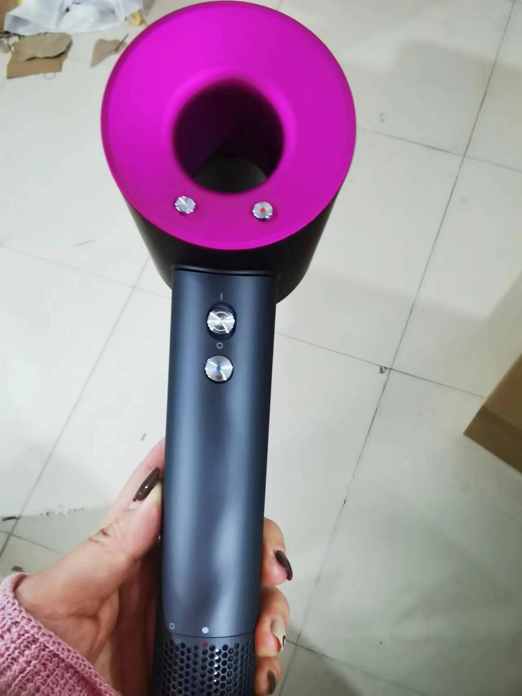 Dyson Supersonic HD08 hair dryer close-up