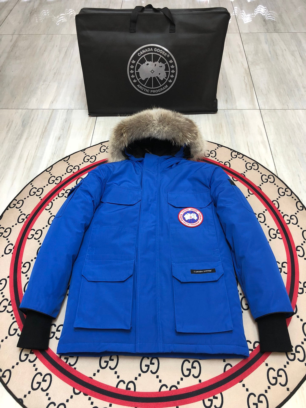 Fur-Trim Insulated Winter Parka
