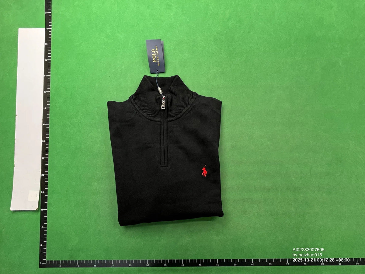 Polo Quarterzip Sweater